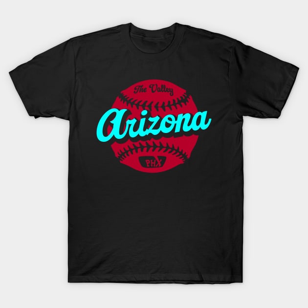 Arizona Baseball T-Shirt by Throwzack